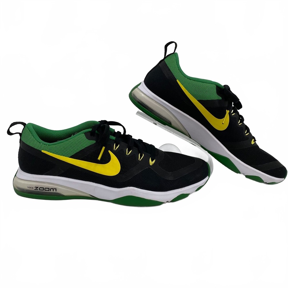 Nike Black Green Zoom Train Univ. of Oregon Sneakers | Women’s US9